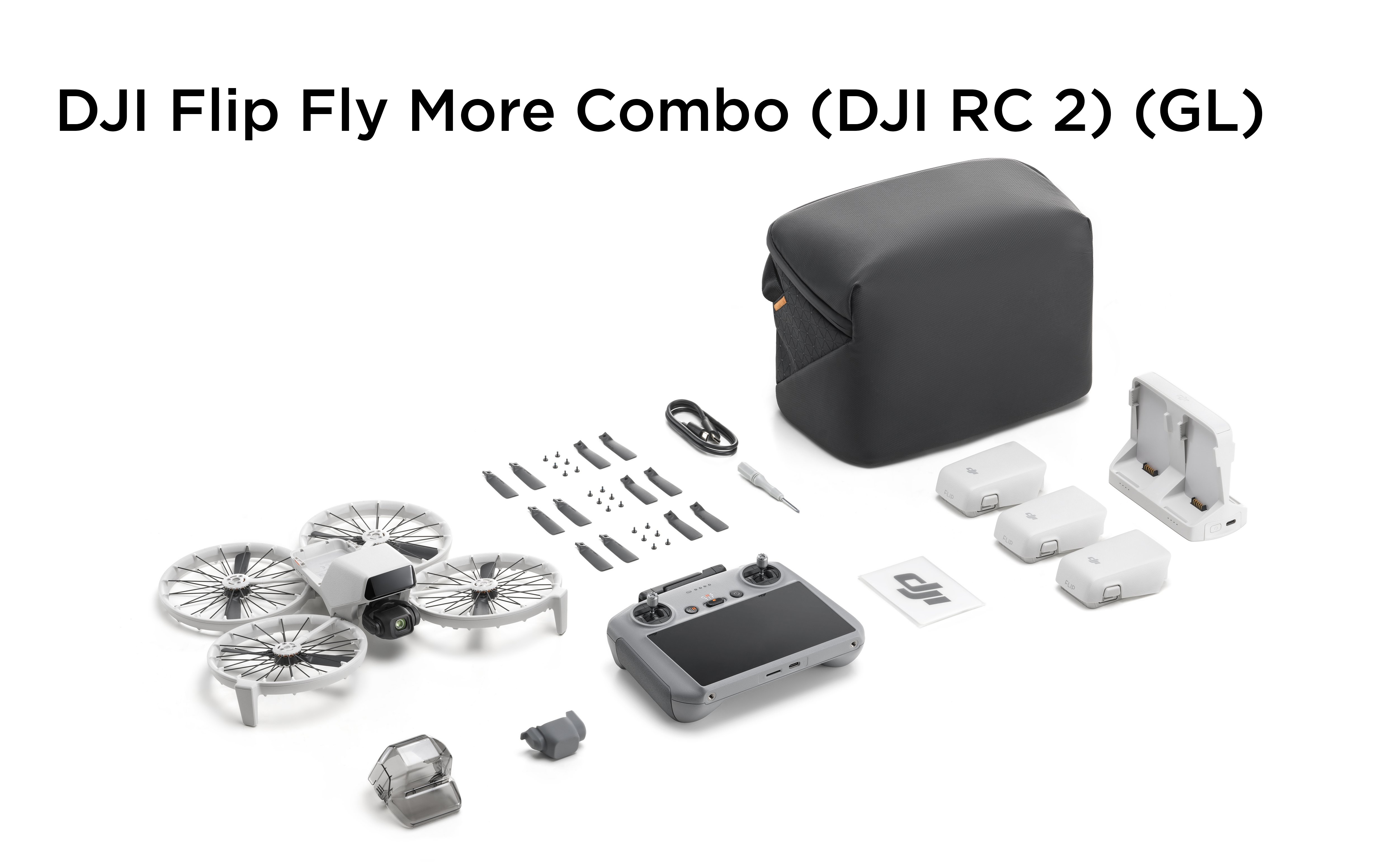 DJI Flip Fly More Combo (DJI RC 2) Kutu İçeriği