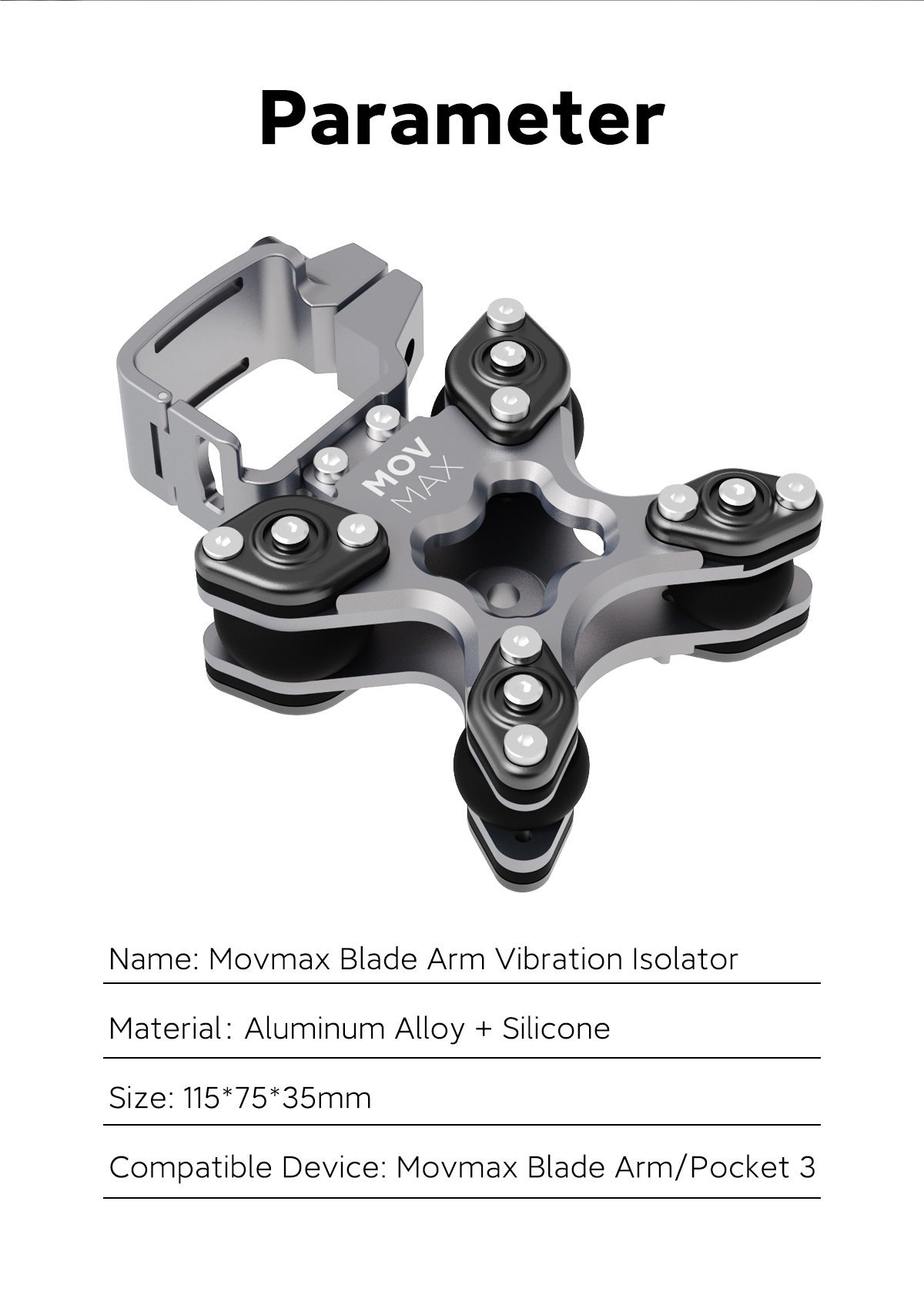 MOVMAX Blade Arm Vibration Isolator (7)