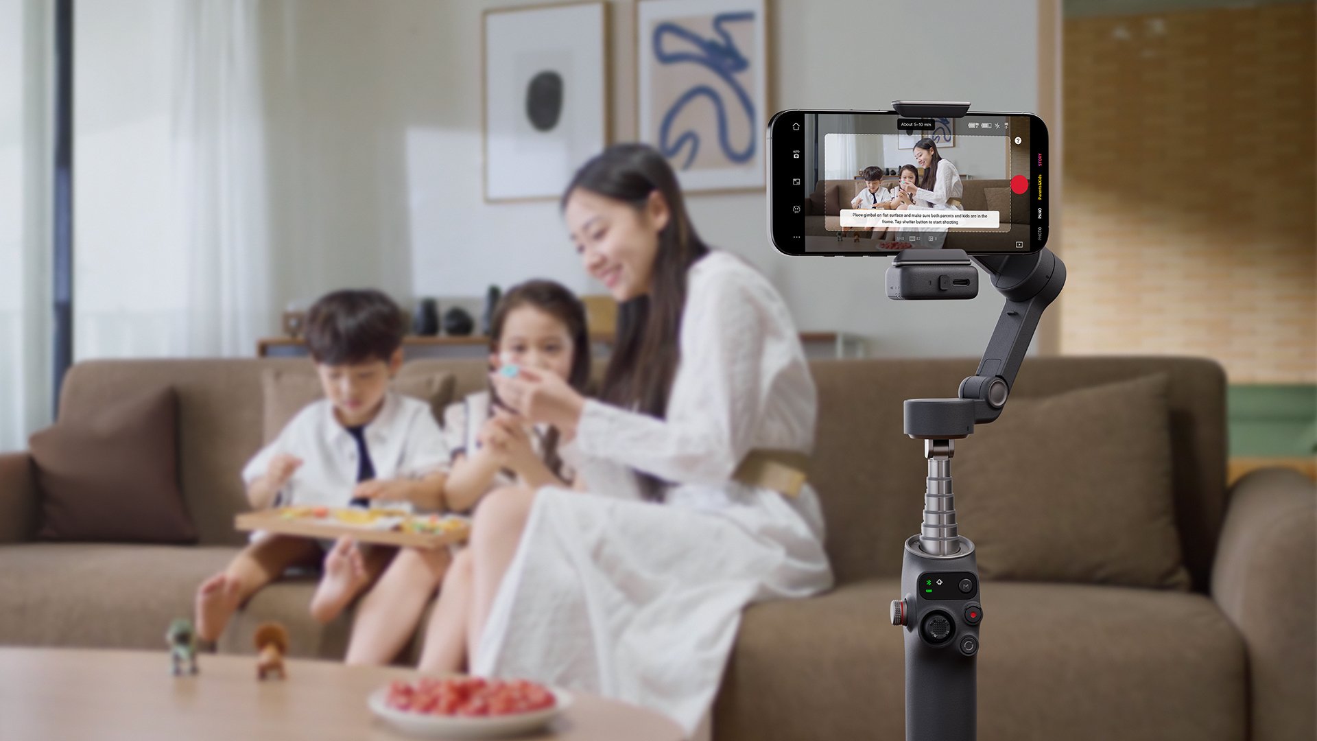 DJI Osmo Mobile 7 Ebeveynler ve Çocuklar Modu