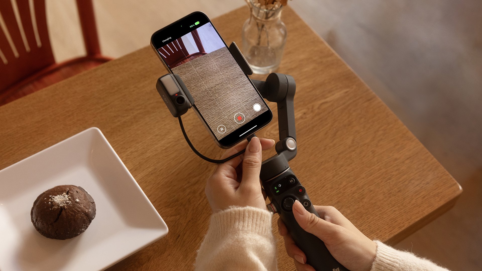 DJI Osmo Mobile 7 ile ses kaydı