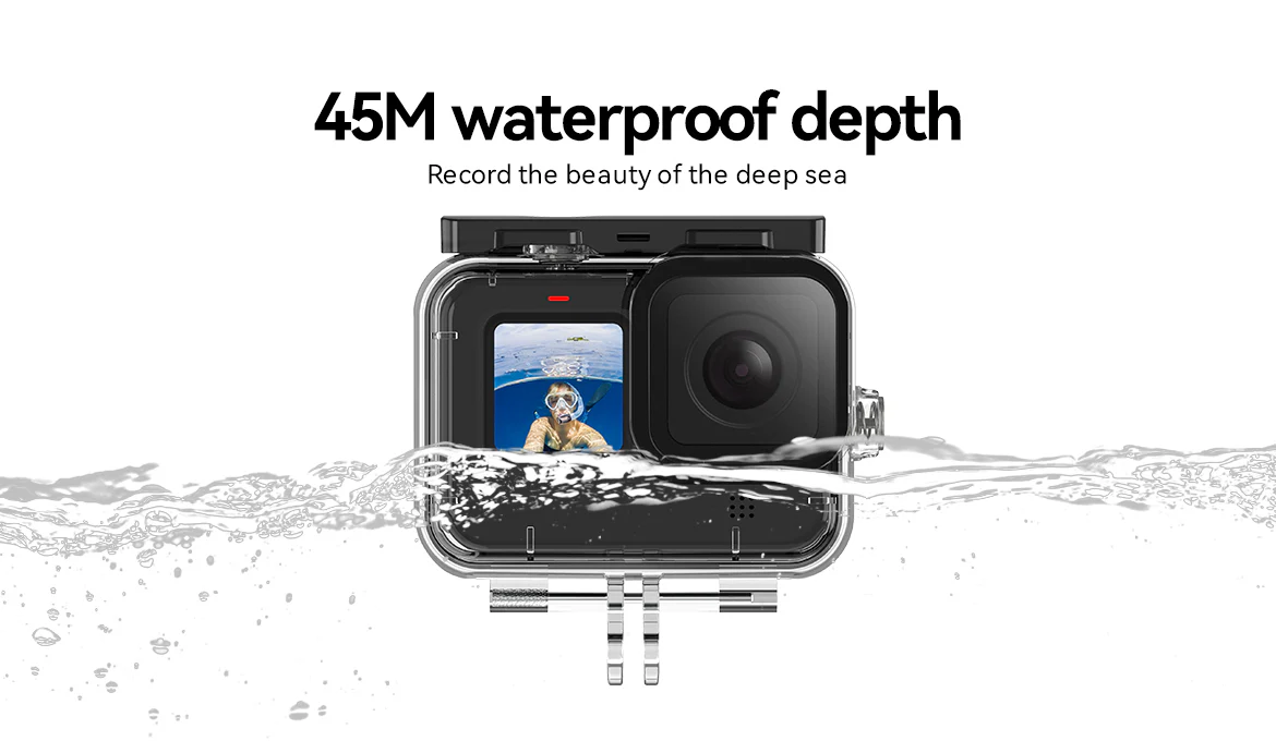 Telesin GoPro HERO12 Uyumlu Su Geçirmez Kılıf