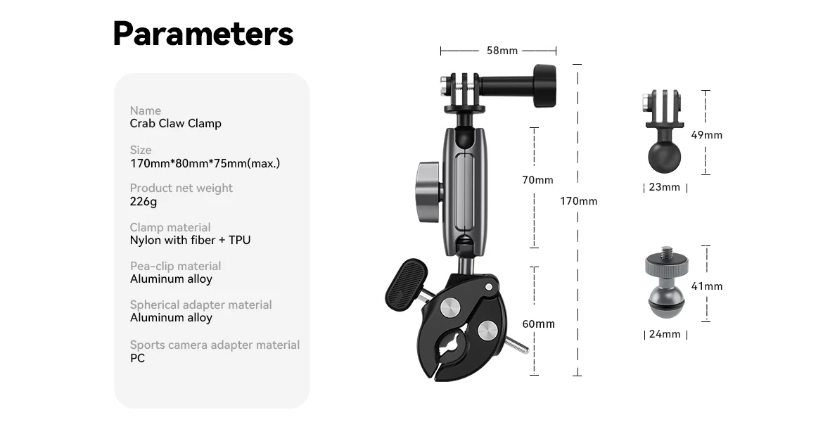 universal tıbe clamp