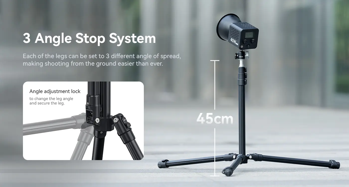 Ulanzi Katlanabilir Işık Ayağı Tripod (TT43)